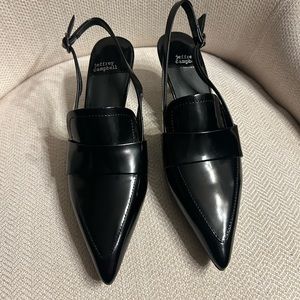 Jeffrey Campbell Black Slingback Heels